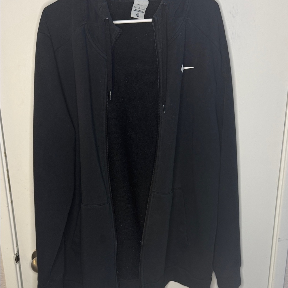 Nike Black Full-Zip Hoodie